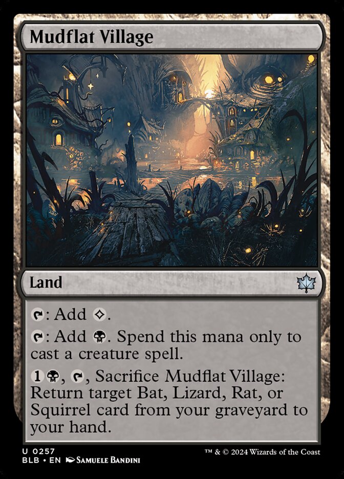 Mudflat Village Foil