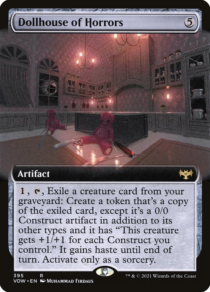 Dollhouse of Horrors Extended Art