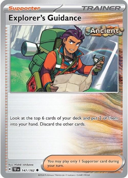 Explorer's Guidance Reverse Holo
