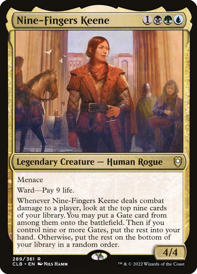 Nine-Fingers Keene Foil