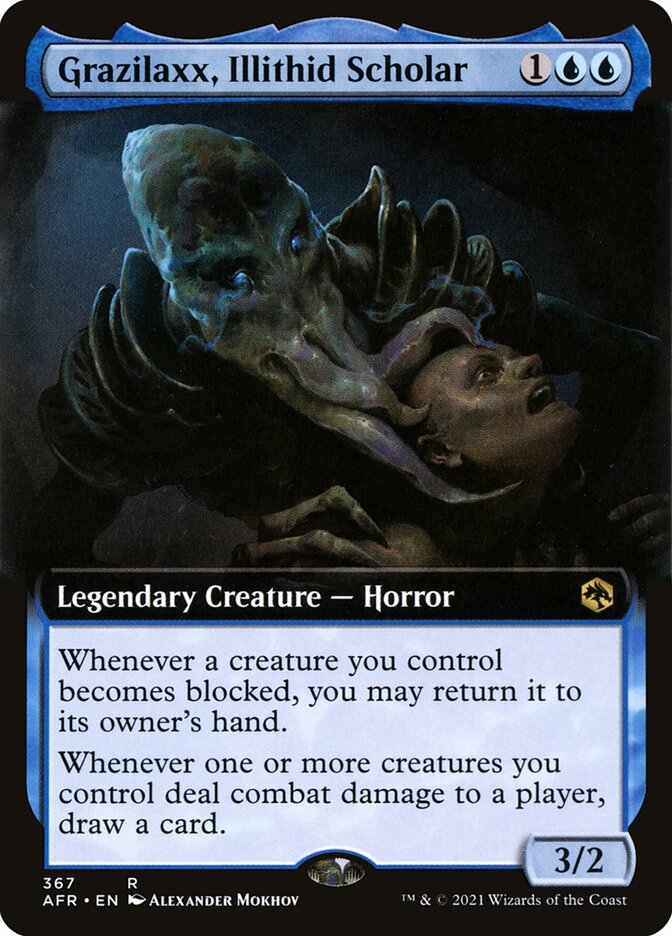 Grazilaxx, Illithid Scholar Extended Art