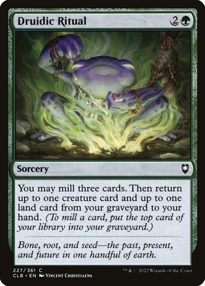 Druidic Ritual Foil