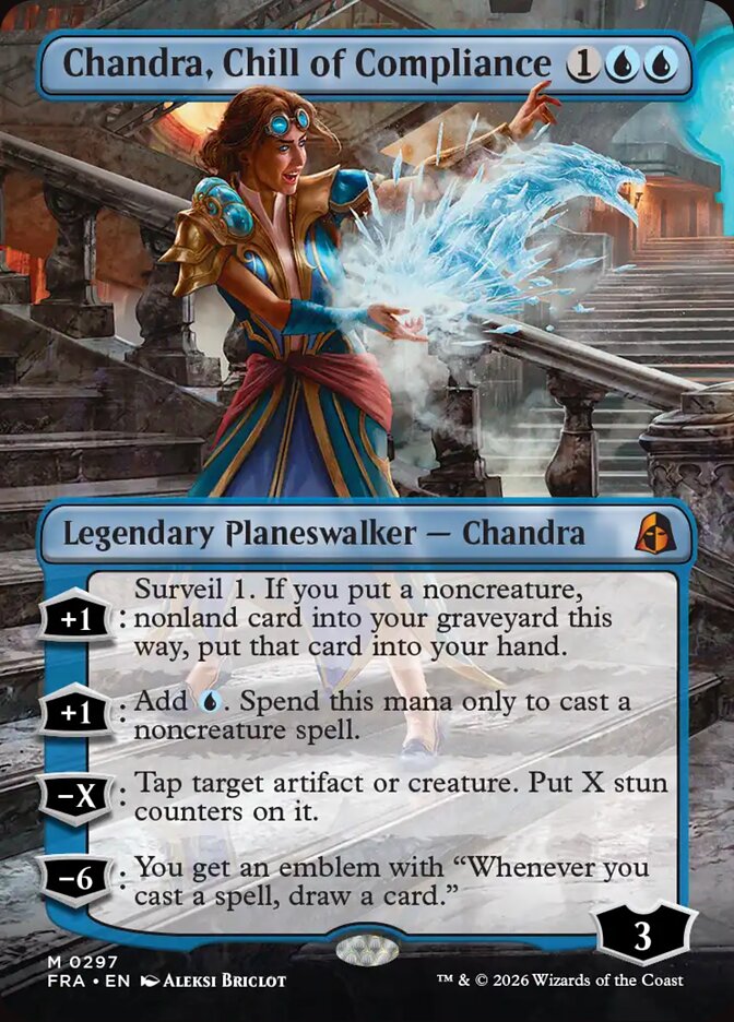 Chandra, Chill of Compliance Borderless Echoed