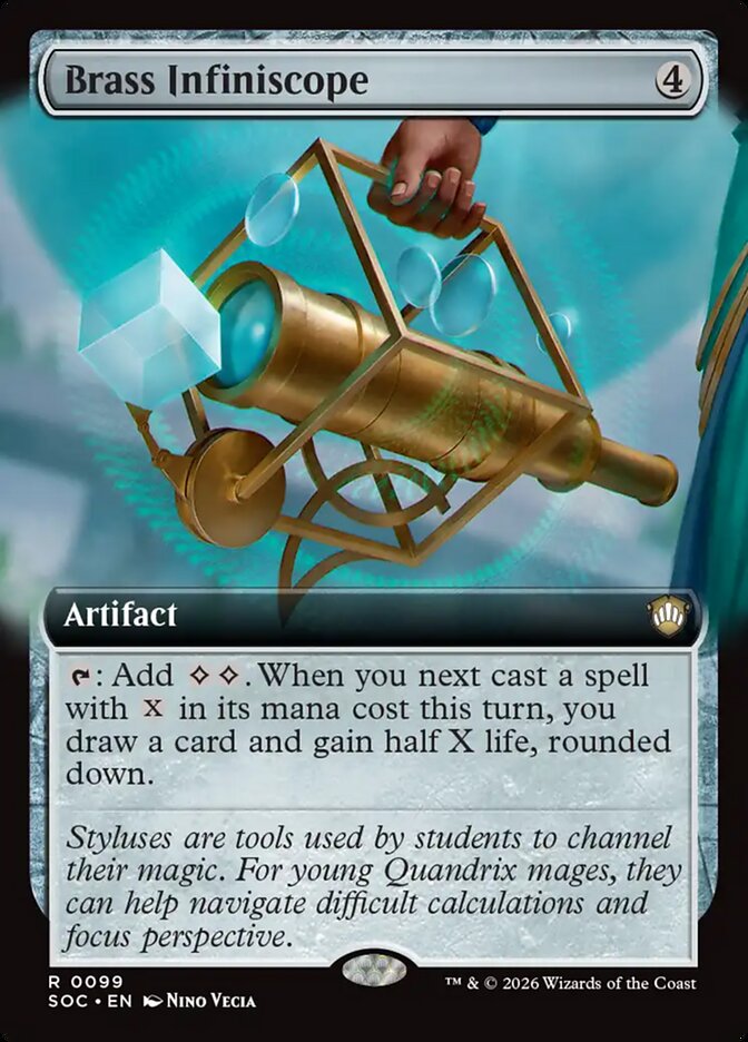 Brass Infiniscope Extended Art