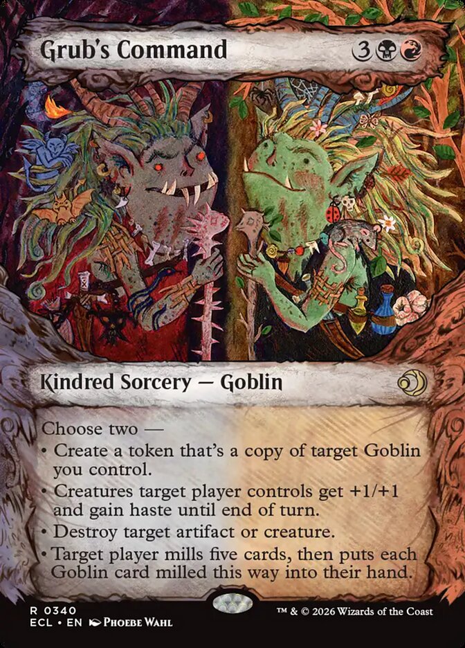 Grub's Command Showcase Foil