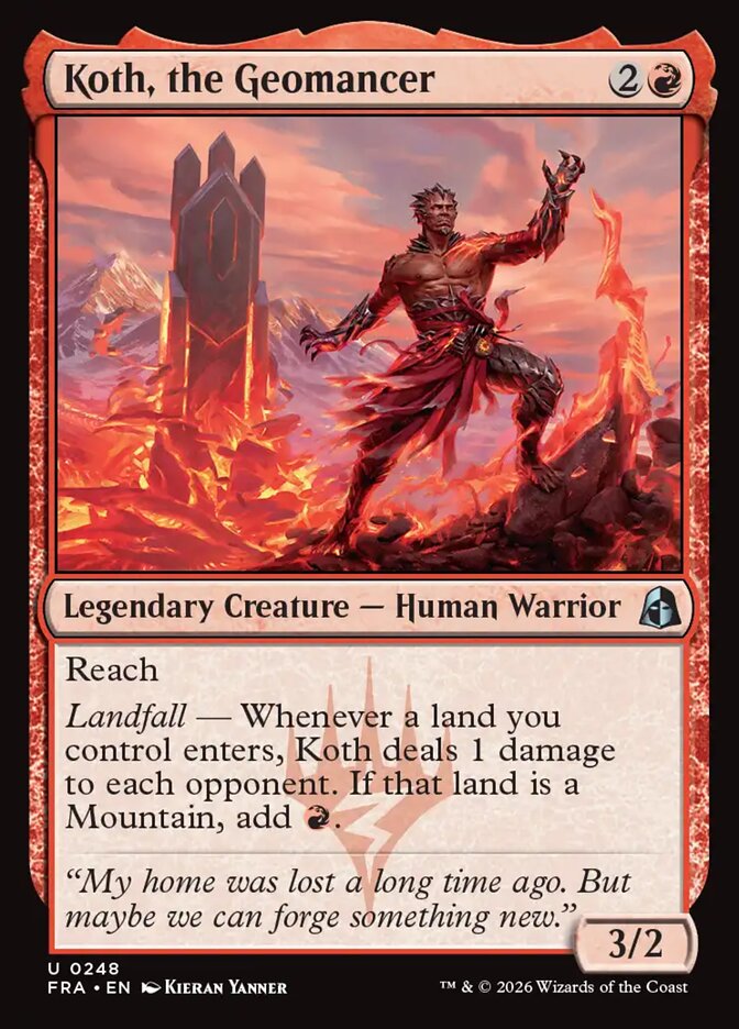 Koth, the Geomancer Foil