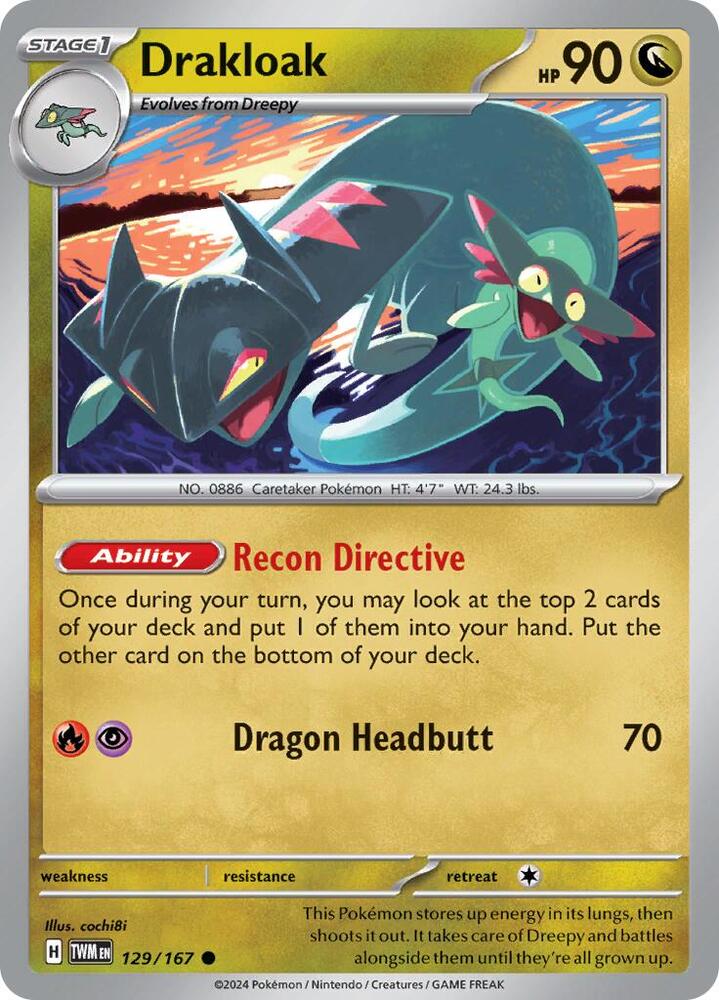Drakloak Reverse Holo