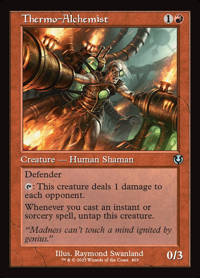Thermo-Alchemist Retroframe