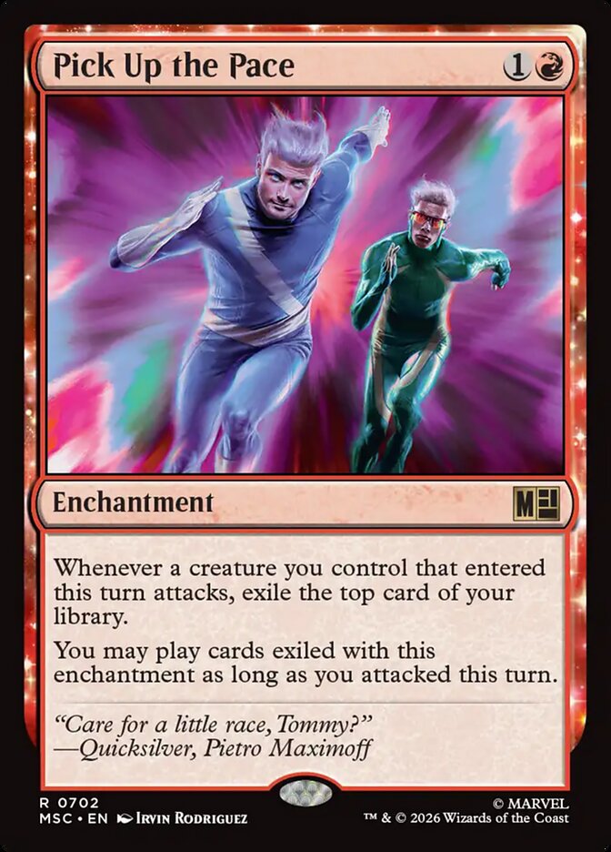 Pick Up the Pace Foil