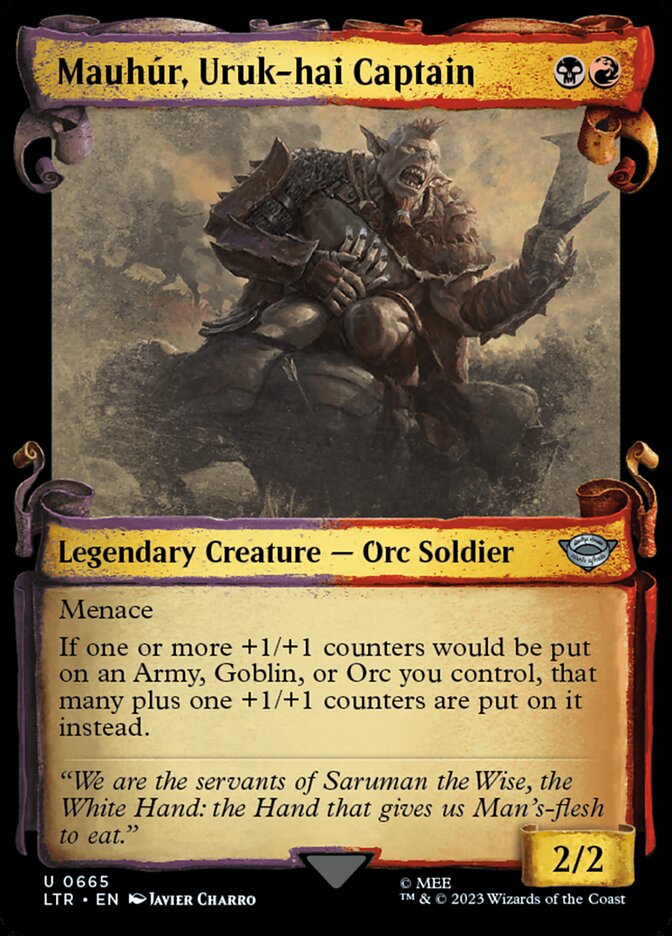 Mauhúr, Uruk-hai Captain Showcase