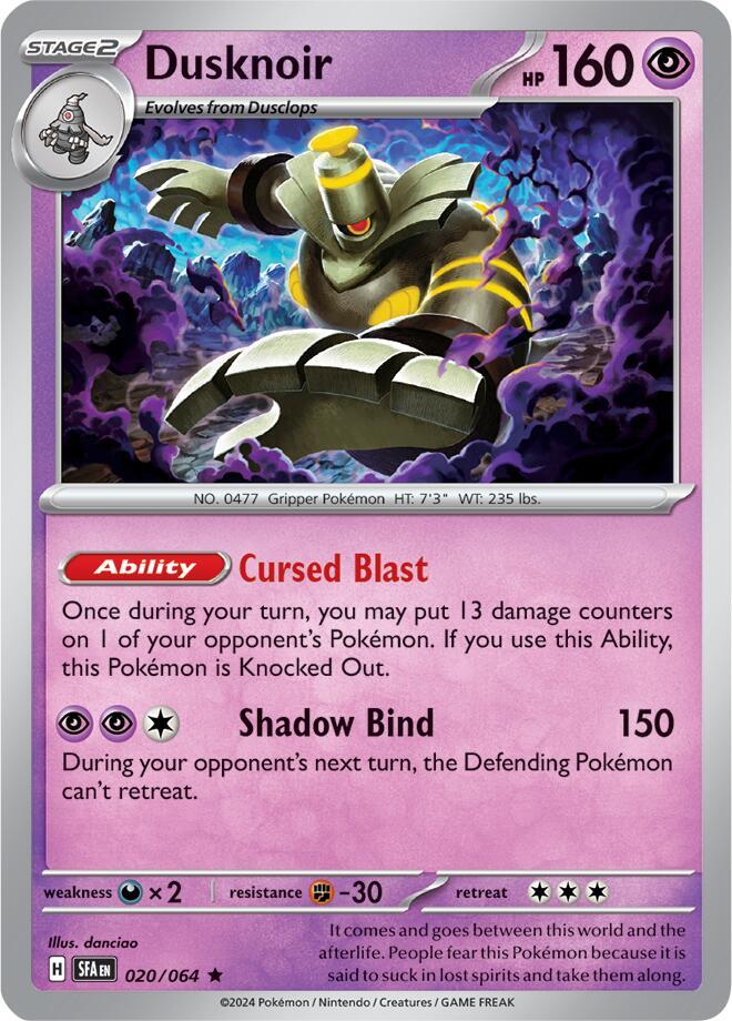 Dusknoir Reverse Holo