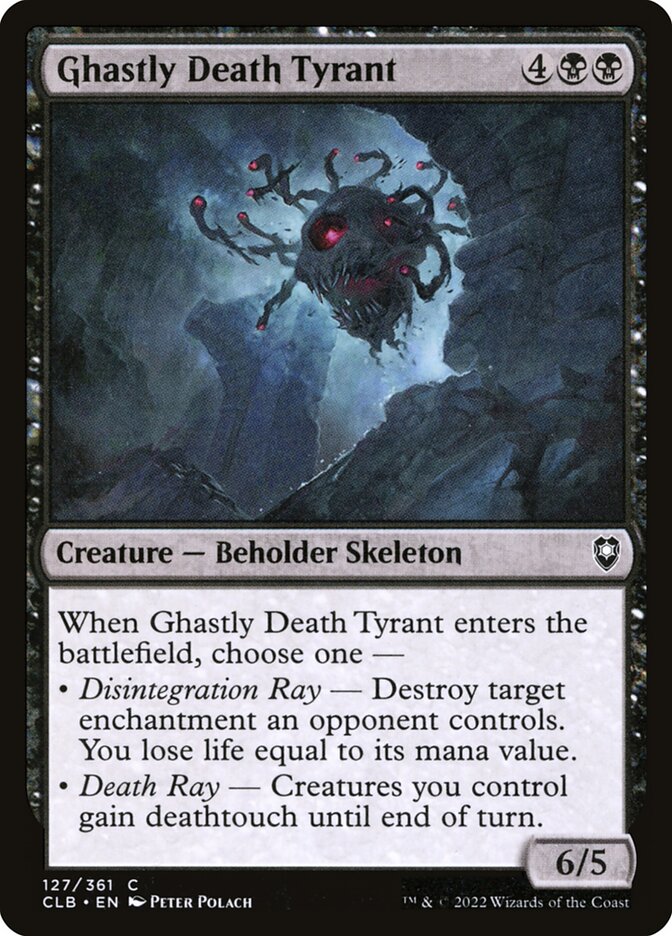 Ghastly Death Tyrant Foil