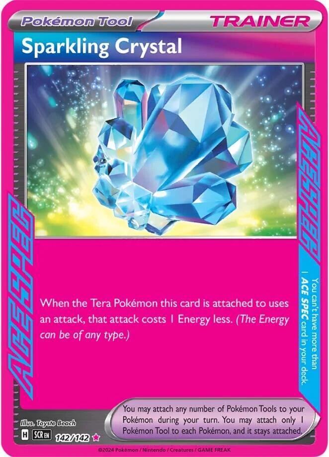 Sparkling Crystal Ace foil