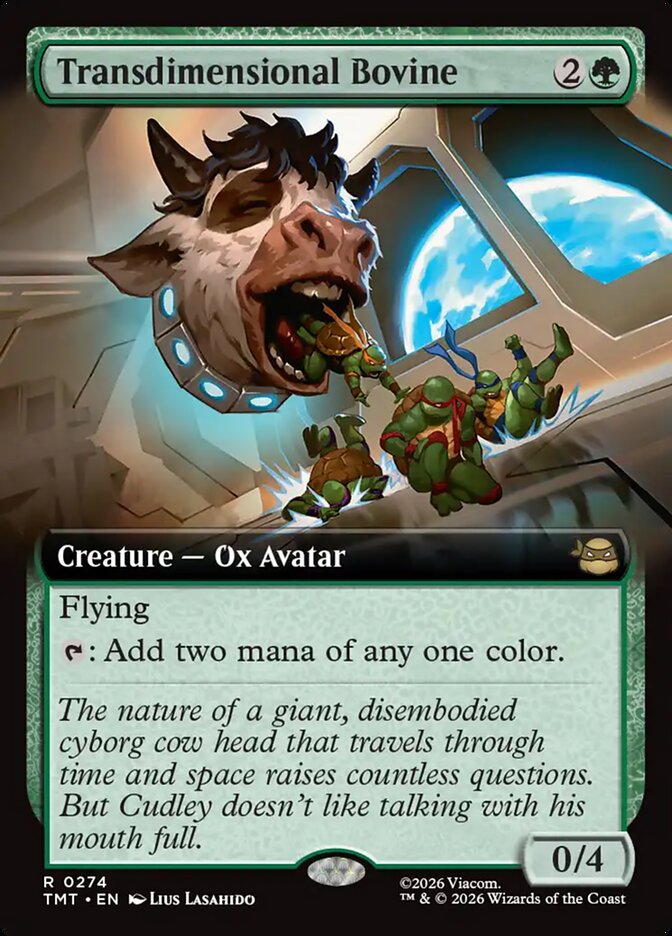 Transdimensional Bovine Extended Art