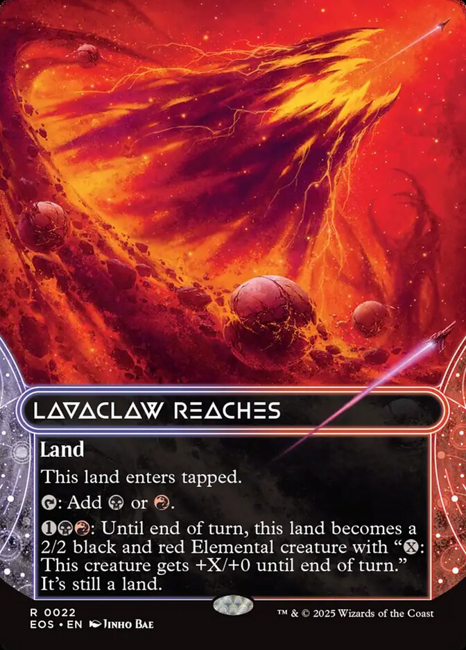 Lavaclaw Reaches Borderless Stellar Sights
