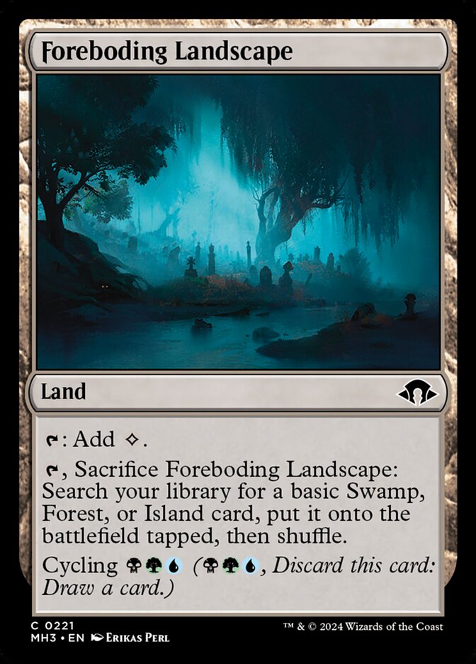 Foreboding Landscape Foil