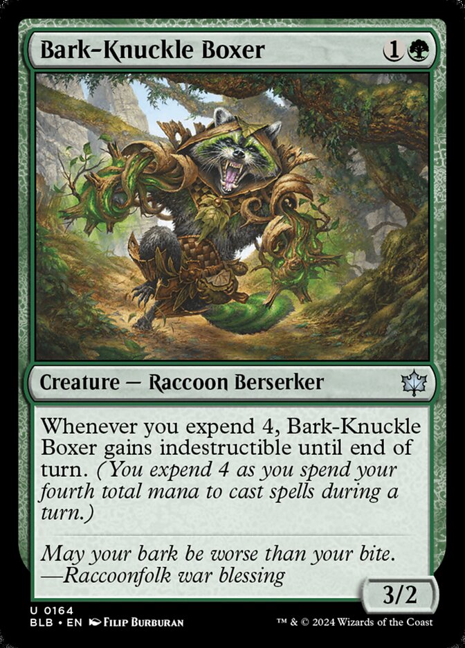 Bark-Knuckle Boxer Foil