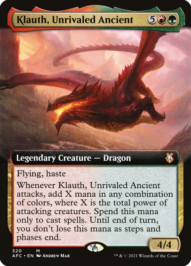 Klauth, Unrivaled Ancient Extended Art
