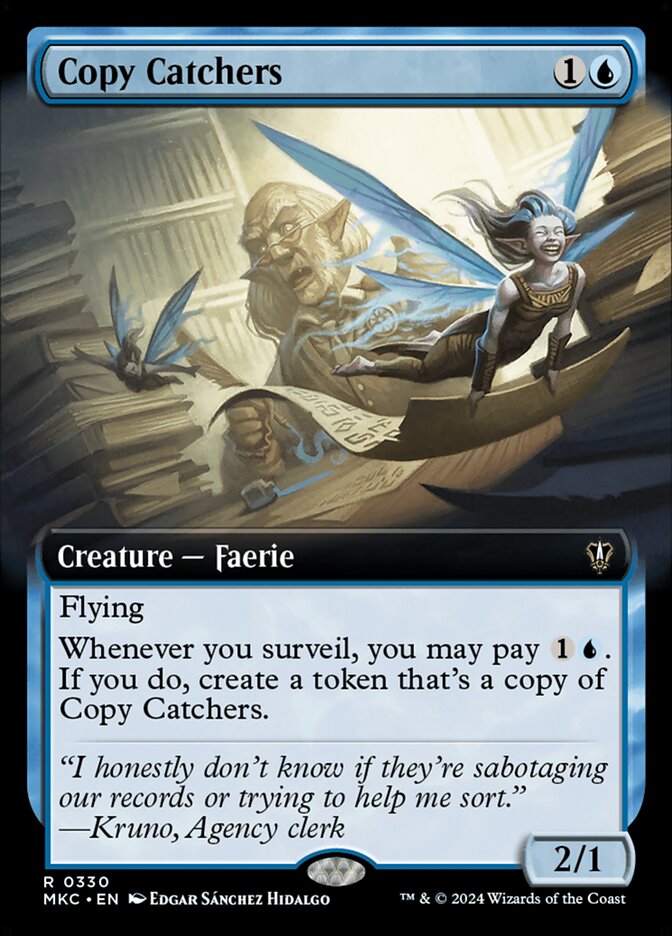 Copy Catchers Extended Art