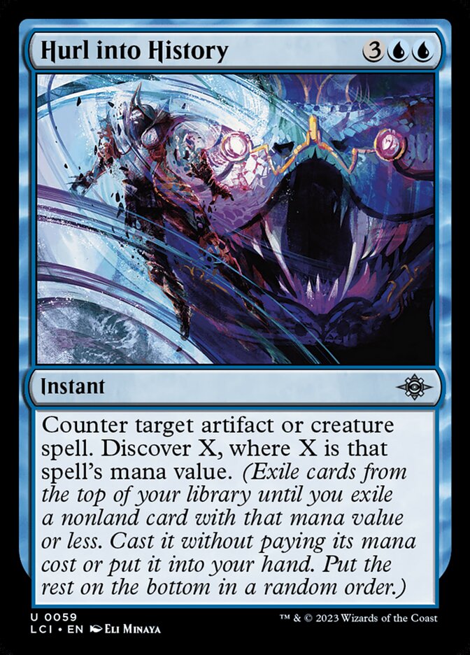 Hurl into History Foil