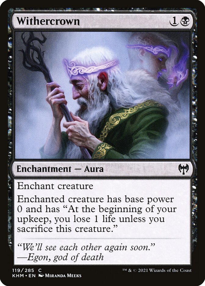 Withercrown Foil