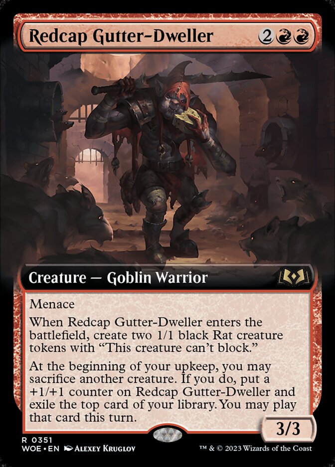 Redcap Gutter-Dweller Extended Art Foil
