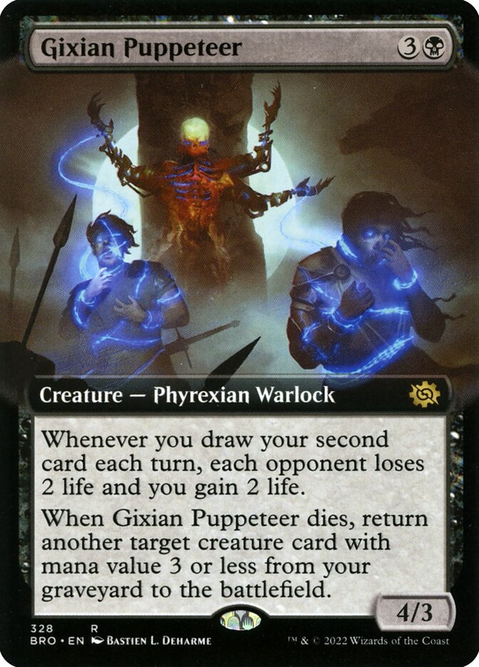 Gixian Puppeteer Extended Art Foil