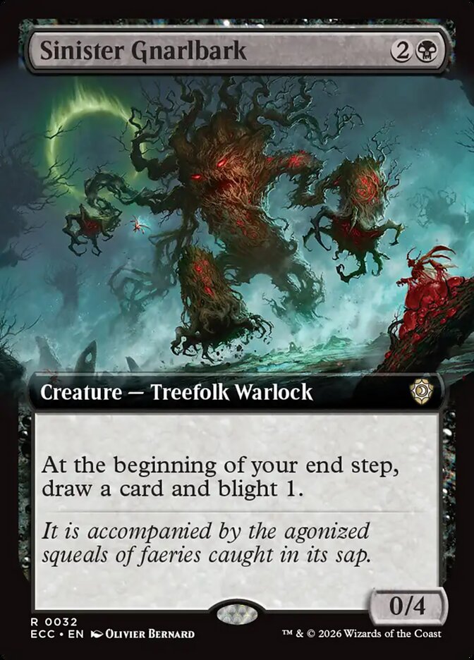 Sinister Gnarlbark Extended Art