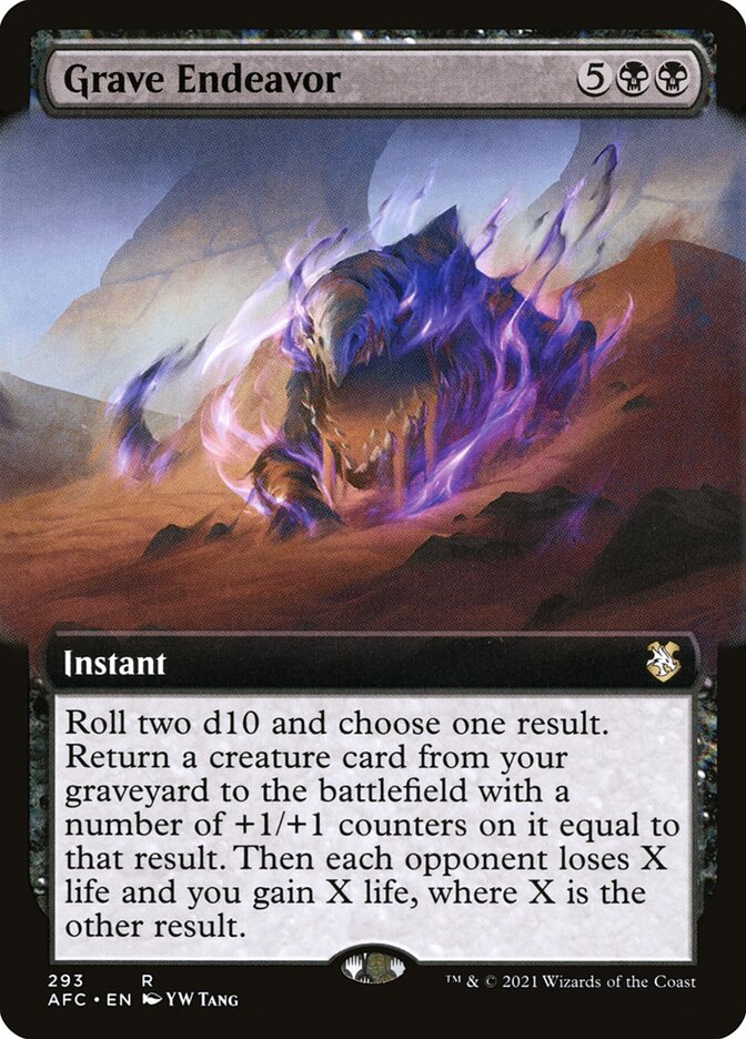 Grave Endeavor Extended Art