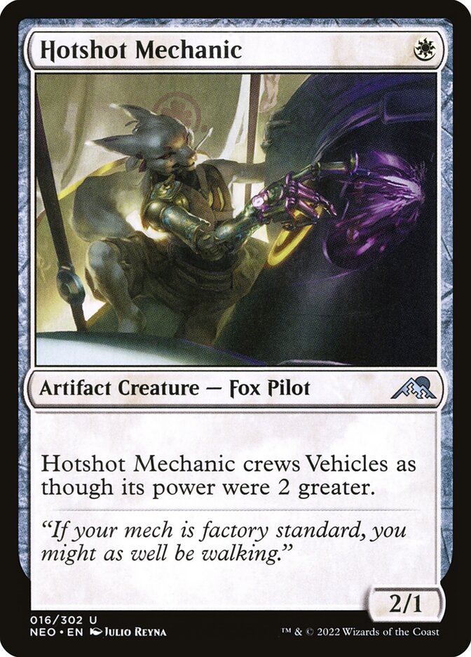 Hotshot Mechanic Foil