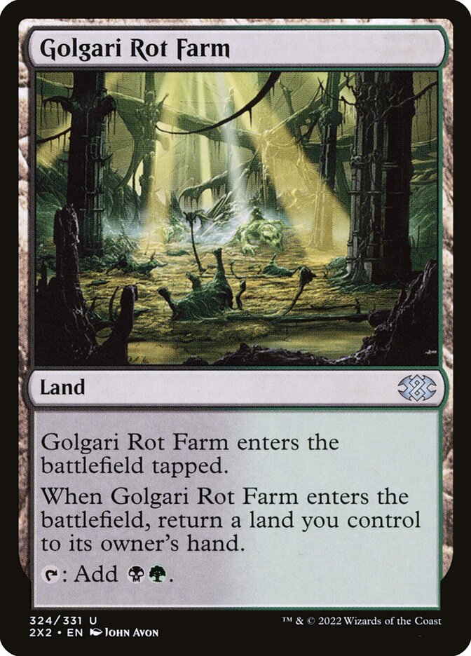 Golgari Rot Farm Foil