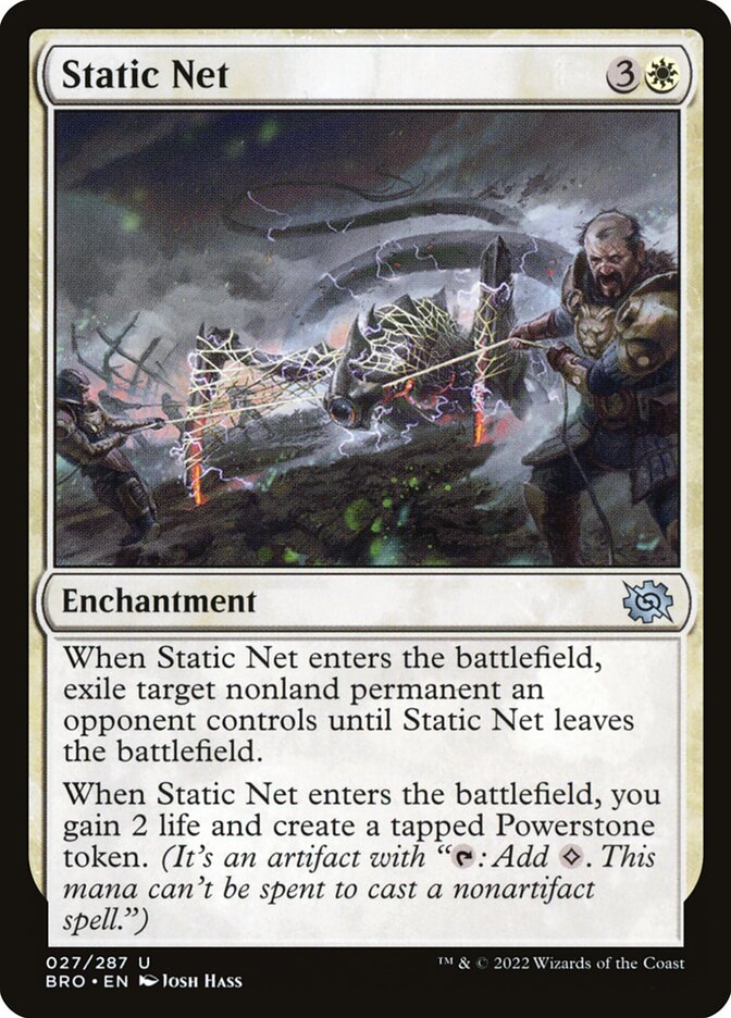 Static Net Foil
