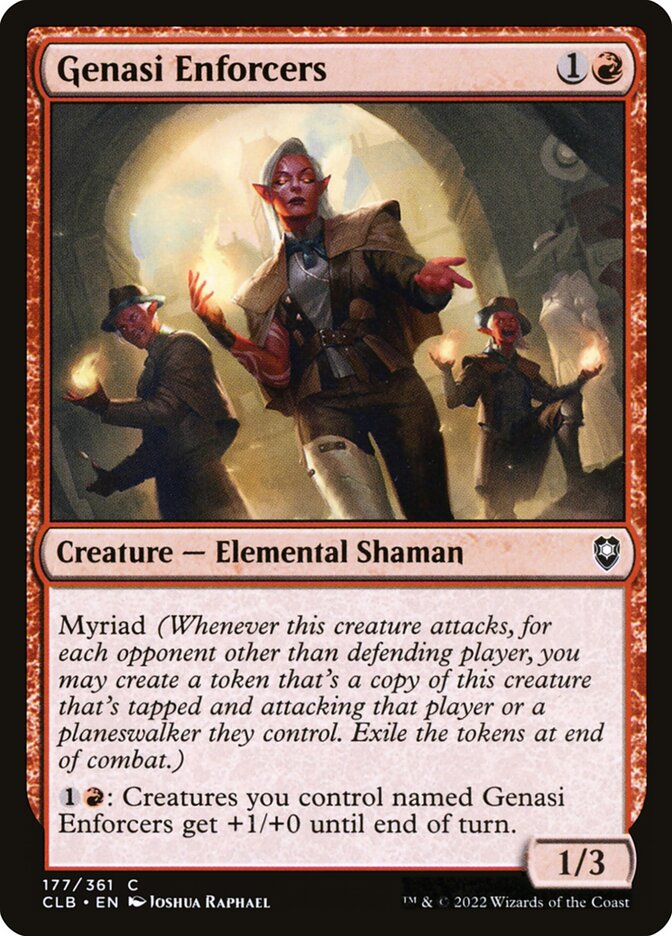 Genasi Enforcers Foil