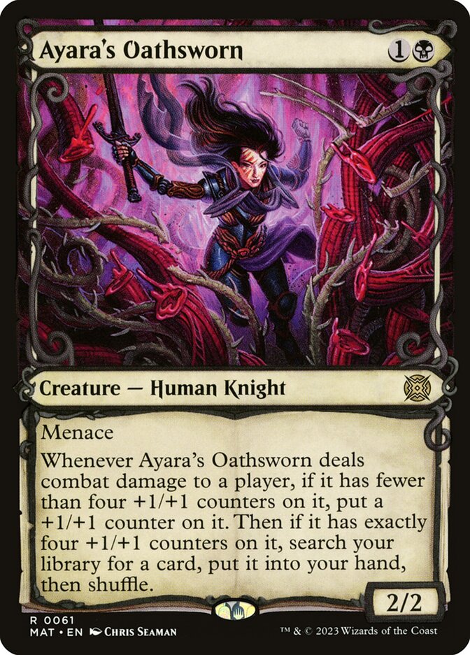 Ayara's Oathsworn Showcase