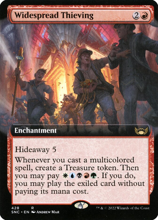 Widespread Thieving Extended Art Foil
