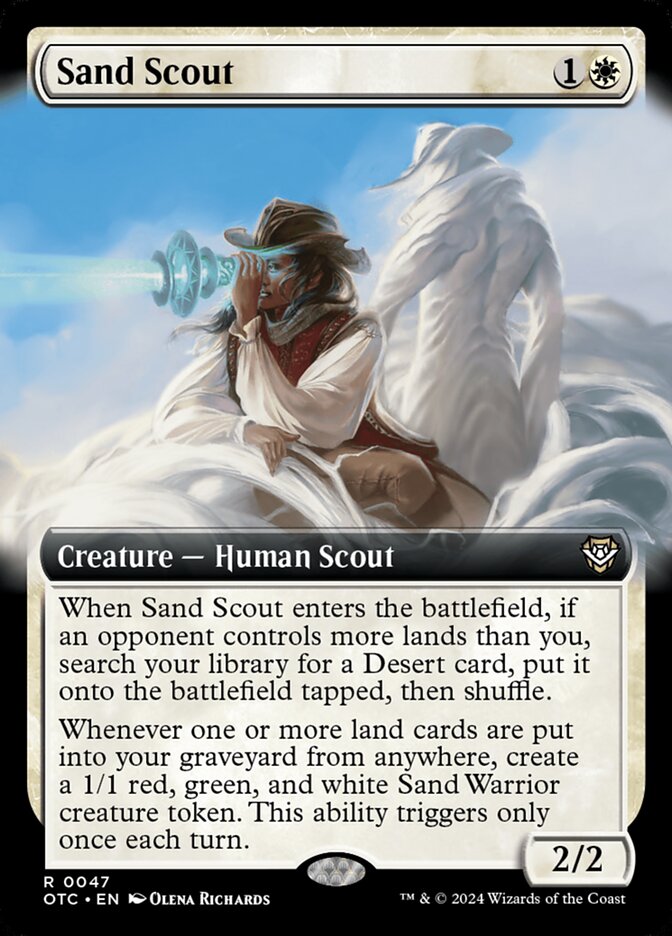 Sand Scout Extended Art
