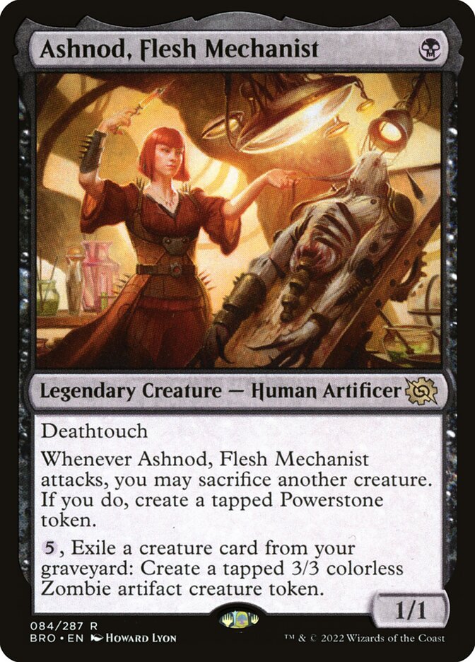 Ashnod, Flesh Mechanist Foil