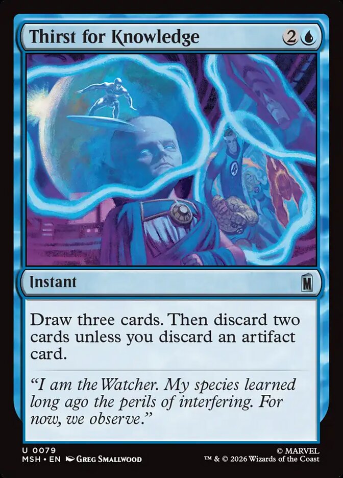 Thirst for Knowledge Foil