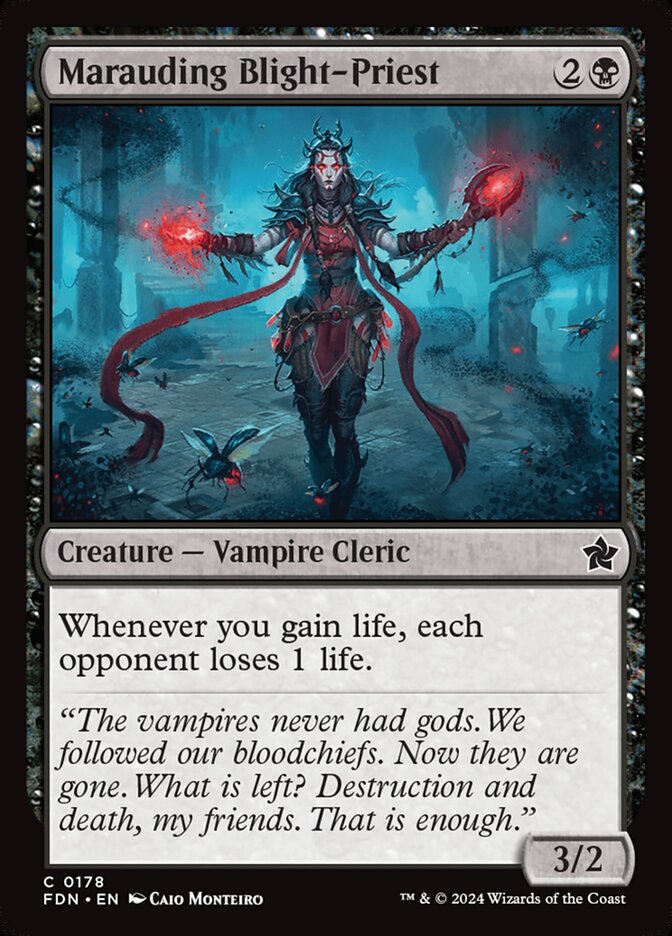 Marauding Blight-Priest Foil