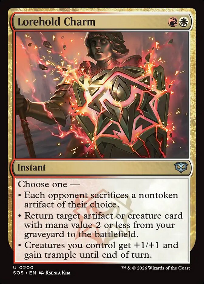 Lorehold Charm Foil
