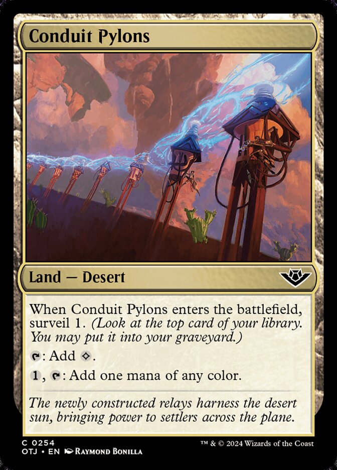 Conduit Pylons Foil