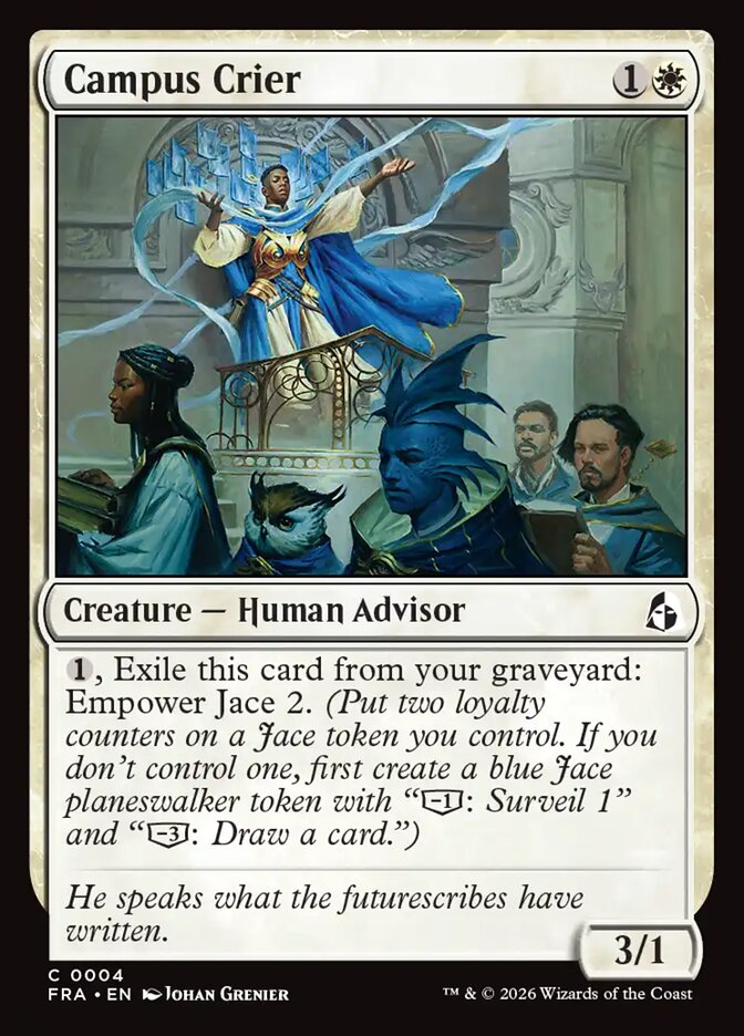 Campus Crier Foil