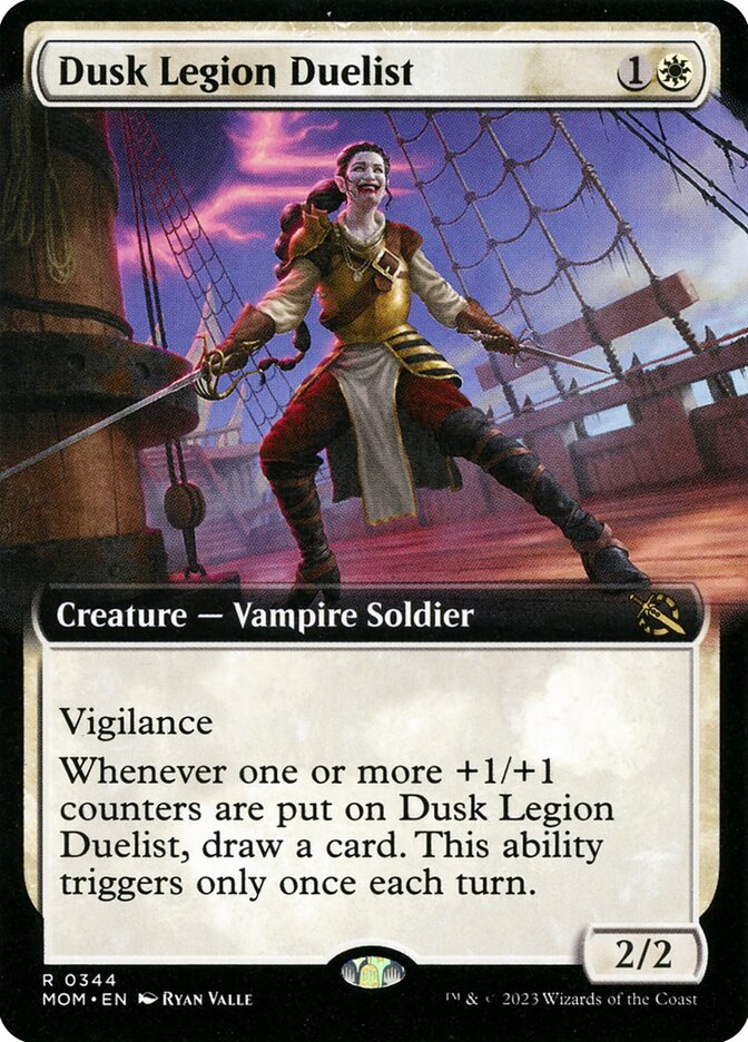 Dusk Legion Duelist Extended Art
