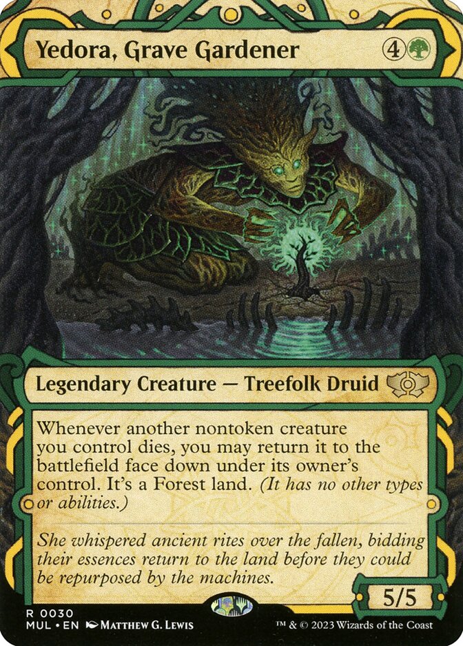 Yedora, Grave Gardener Showcase Foil