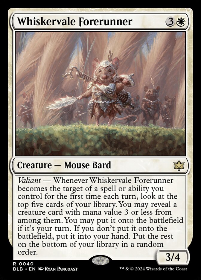 Whiskervale Forerunner Foil