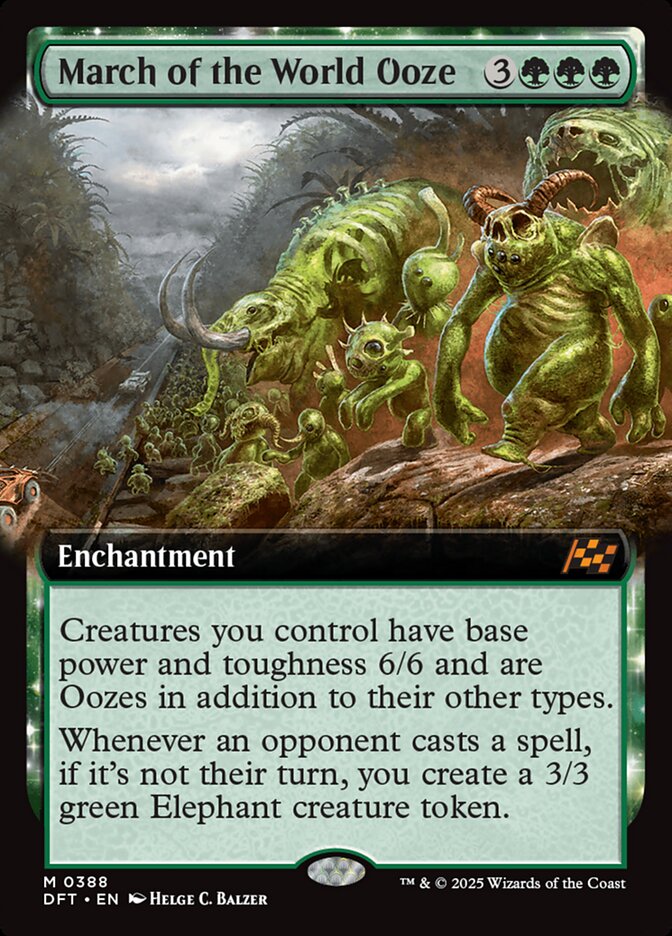 March of the World Ooze Extended Art
