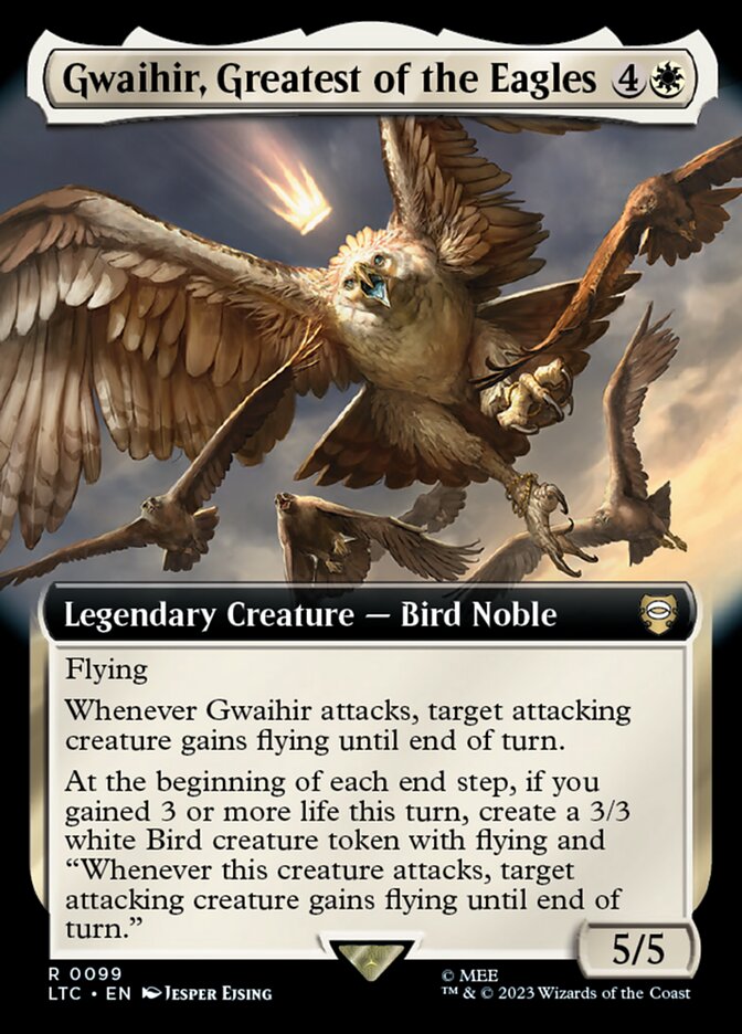 Gwaihir, Greatest of the Eagles Extended Art