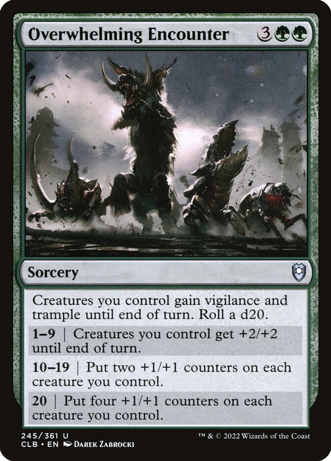 Overwhelming Encounter Foil
