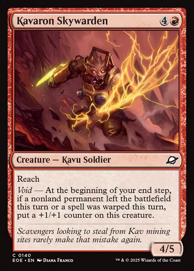 Kavaron Skywarden Foil