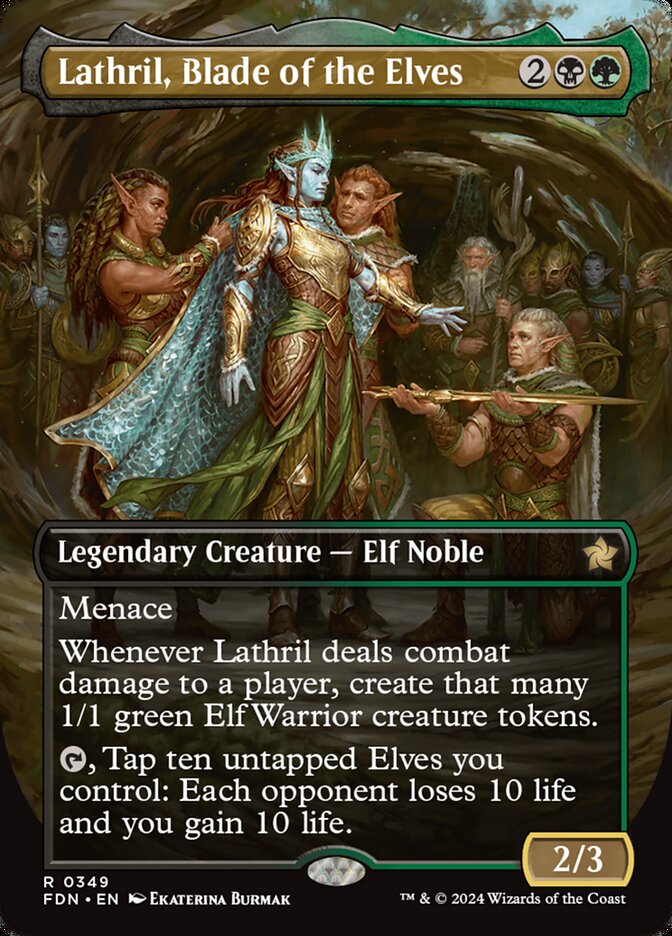 Lathril, Blade of the Elves Borderless